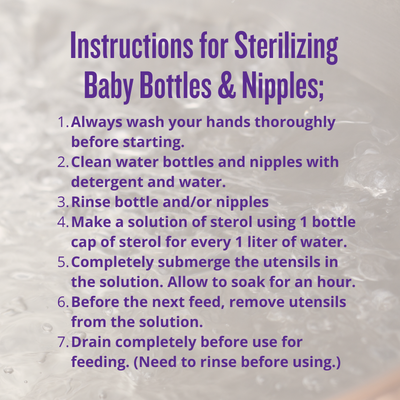 Sterol Sterilizing Liquid - 500 ml | motherbabyshop.co.ke